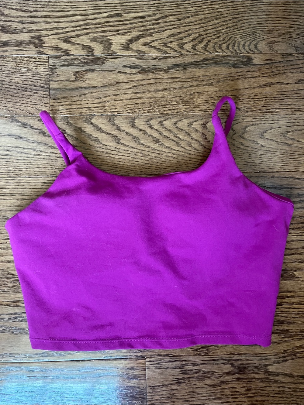 Halara Basic Padded Workout Cropped Low Support Tank Top - Size Medium - Picture 2 of 5